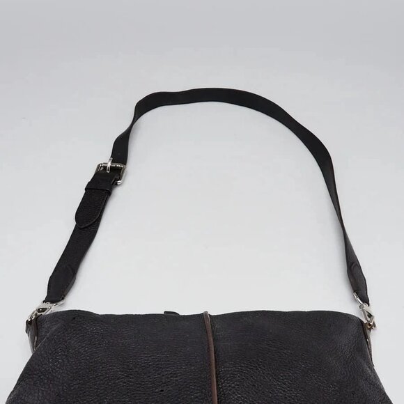 Louis Vuitton Black Monogram Mahina Leather Selene PM Bag - Picture 9 of 12